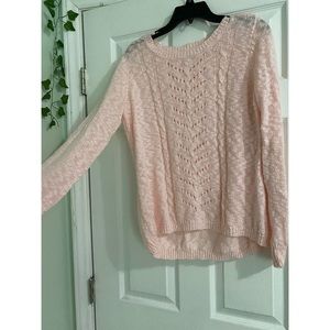 Kim Rogers pink sweater SIZE XL